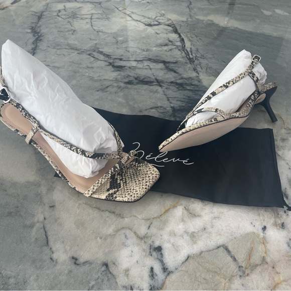 Natural Slingback Sandals - Picture 3 of 3